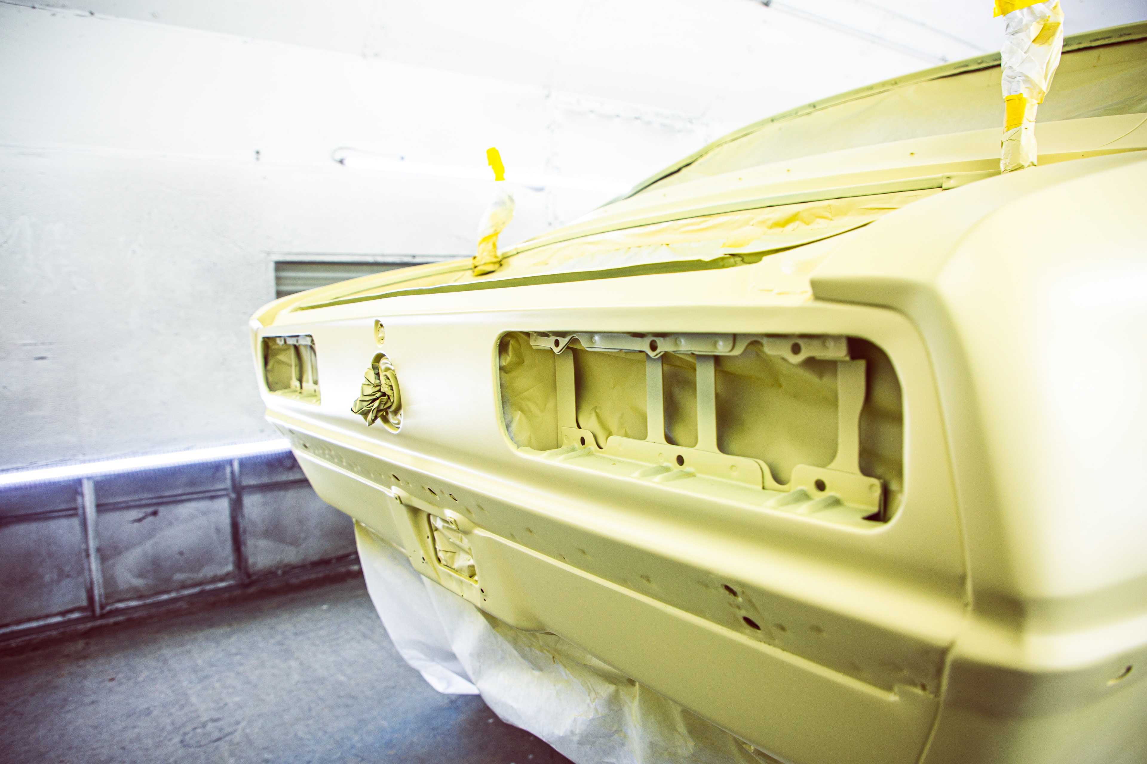 Classic car restoration